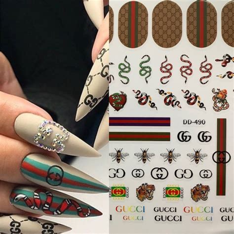 gucci nail stickers|gucci nail polish colors.